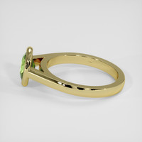 1.61 Ct. Bi Color Sapphire Ring, 18K Yellow Gold 4