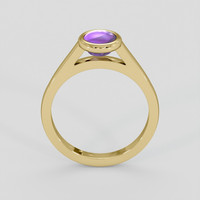 1.86 Ct. Purple Sapphire Ring, 18K Yellow Gold 3