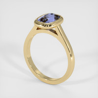 1.97 Ct. Sapphire Ring, 18K Yellow Gold 2