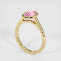 2.28 Ct. Sapphire Ring, 18K Yellow Gold 2