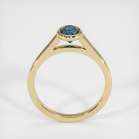 1.03 Ct. Sapphire Ring, 18K Yellow Gold 3