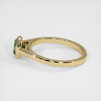 0.90 Ct. Sapphire Ring, 18K Yellow Gold 4