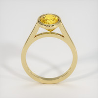4.23 Ct. Sapphire Ring, 18K Yellow Gold 3