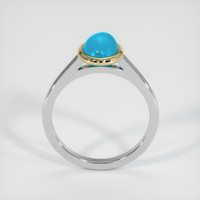 1.14 Ct. Gemstone Ring, 14K Yellow & White 3