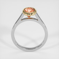 1.85 Ct. Padparadscha Sapphire Ring, 14K Yellow & White 3