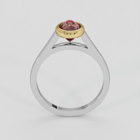 1.45 Ct. Bi Color Sapphire Ring, 14K Yellow & White 3