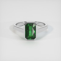2.05 Ct. Gemstone Ring, Platinum 950 1