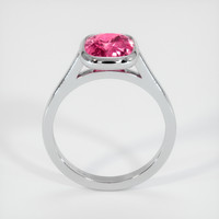 2.53 Ct. Pink Sapphire Ring, Platinum 950 3