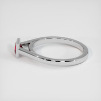 0.39 Ct. Ruby Ring, Platinum 950 4