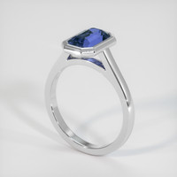 2.32 Ct. Sapphire Ring, Platinum 950 2