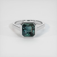 3.64 Ct. Sapphire Ring, Platinum 950 1