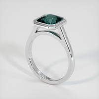 3.64 Ct. Sapphire Ring, Platinum 950 2