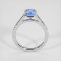 2.02 Ct. Blue Sapphire Ring, Platinum 950 3
