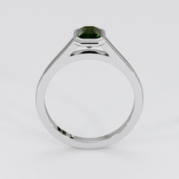 1.08 Ct. Bluish Green Sapphire Ring, Platinum 950 3