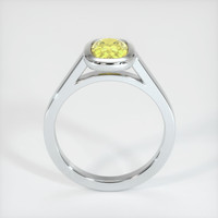1.28 Ct. Yellow Sapphire Ring, Platinum 950 3