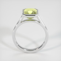 3.03 Ct. Yellow Sapphire Ring, Platinum 950 3