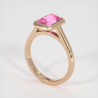 3.03 Ct. Sapphire Ring, 18K Rose Gold 2