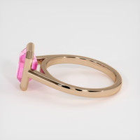3.03 Ct. Sapphire Ring, 18K Rose Gold 4
