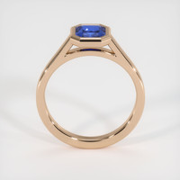 0.96 Ct. Sapphire Ring, 18K Rose Gold 3
