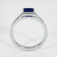 1.57 Ct. Blue Sapphire Ring, 14K White Gold 3