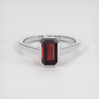 2.66 Ct. Gemstone Ring, 14K White Gold 1