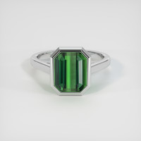 3.86 Ct. Gemstone Ring, 14K White Gold 1