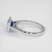 1.80 Ct. Sapphire Ring, 14K White Gold 4