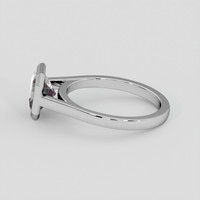 2.36 Ct. Bi Color / Parti Sapphire Ring, 14K White Gold 4