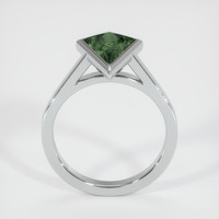 2.18 Ct. Sapphire Ring, 14K White Gold 3