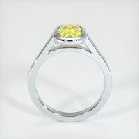 1.28 Ct. Yellow Sapphire Ring, 14K White Gold 3