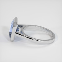4.62 Ct. Sapphire Ring, 18K White Gold 4