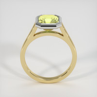 3.03 Ct. Sapphire Ring, 18K White & Yellow 3