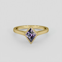 1.18 Ct. Purple Spinel Ring, 10K Yellow Gold 1