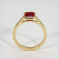 1.43 Ct. Ruby Ring, 14K Yellow Gold 3