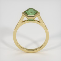 3.72 Ct. Green Sapphire Ring, 14K Yellow Gold 3