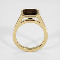 3.26 Ct. Brown Sapphire Ring, 14K Yellow Gold 3