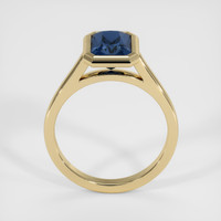 2.09 Ct. Blue Sapphire Ring, 14K Yellow Gold 3