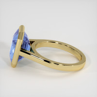 4.73 Ct. Blue Sapphire Ring, 14K Yellow Gold 4
