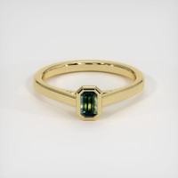 0.44 Ct. Bi Color Sapphire Ring, 14K Yellow Gold 1