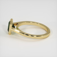 1.60 Ct. Yellowish Green Sapphire Ring, 14K Yellow Gold 4