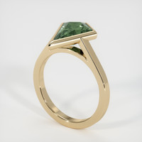 2.18 Ct. Sapphire Ring, 14K Yellow Gold 2