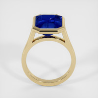 7.92 Ct. Sapphire Ring, 18K Yellow Gold 3