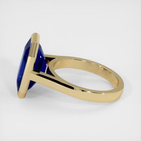 7.92 Ct. Sapphire Ring, 18K Yellow Gold 4