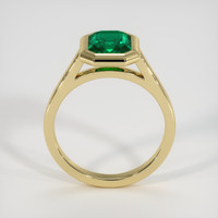 1.67 Ct. Emerald Ring, 18K Yellow Gold 3