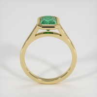 1.62 Ct. Emerald Ring, 18K Yellow Gold 3