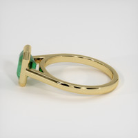 1.62 Ct. Emerald Ring, 18K Yellow Gold 4