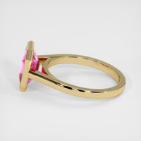 3.03 Ct. Sapphire Ring, 18K Yellow Gold 4