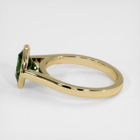1.84 Ct. Green Sapphire Ring, 18K Yellow Gold 4