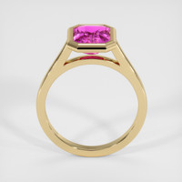 2.94 Ct. Sapphire Ring, 18K Yellow Gold 3