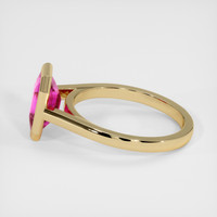 2.94 Ct. Sapphire Ring, 18K Yellow Gold 4